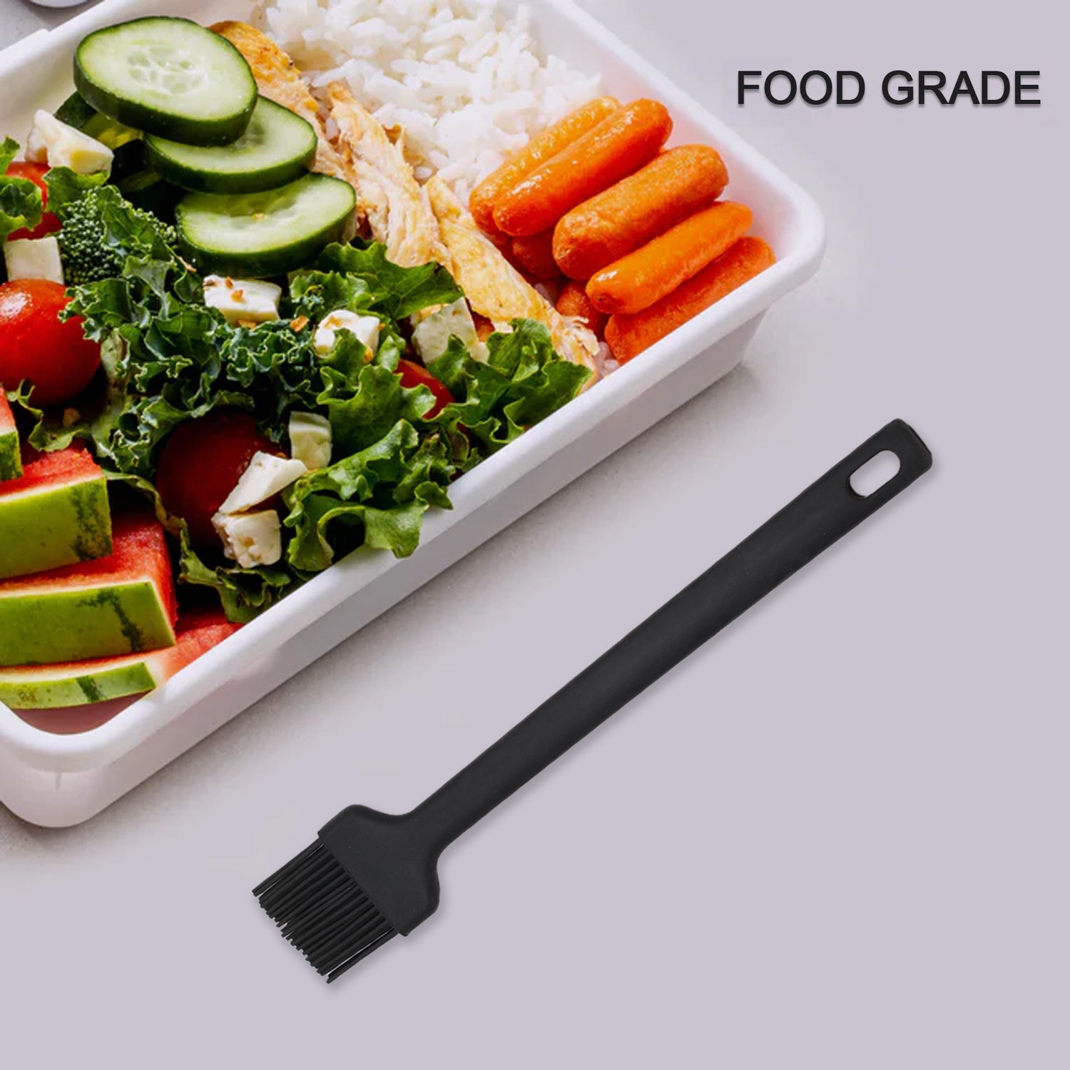 5413 Silicone Cooking Bakeware Bread Pastry Oil BBQ Basting Brush DIY Baking Portable Oven Tool. DeoDap 5413 Silicone Cooking Bakeware Bread Pastry Oil BBQ Basting Brush DIY Baking Portable Oven Tool. DeoDap